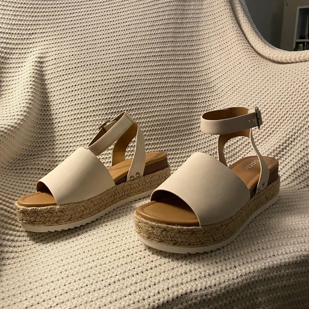 Women's Soda Cream Platform Espadrille Sandals